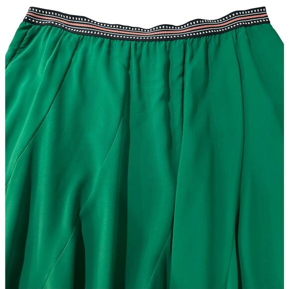 Anthropologie Vanessa Virginia Colmia Emerald Green Skirt - XL NWOT - Picture 5 of 10